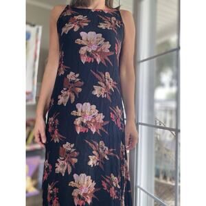 Free People Star Chasing Slip Maxi Dress Boho Bohemian Festival M